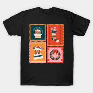 Christmas stamps 3 T-Shirt